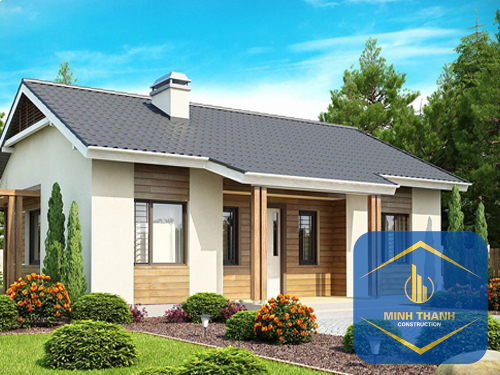 Mẫu nhà cấp 4 tại Nha Trang châu âu