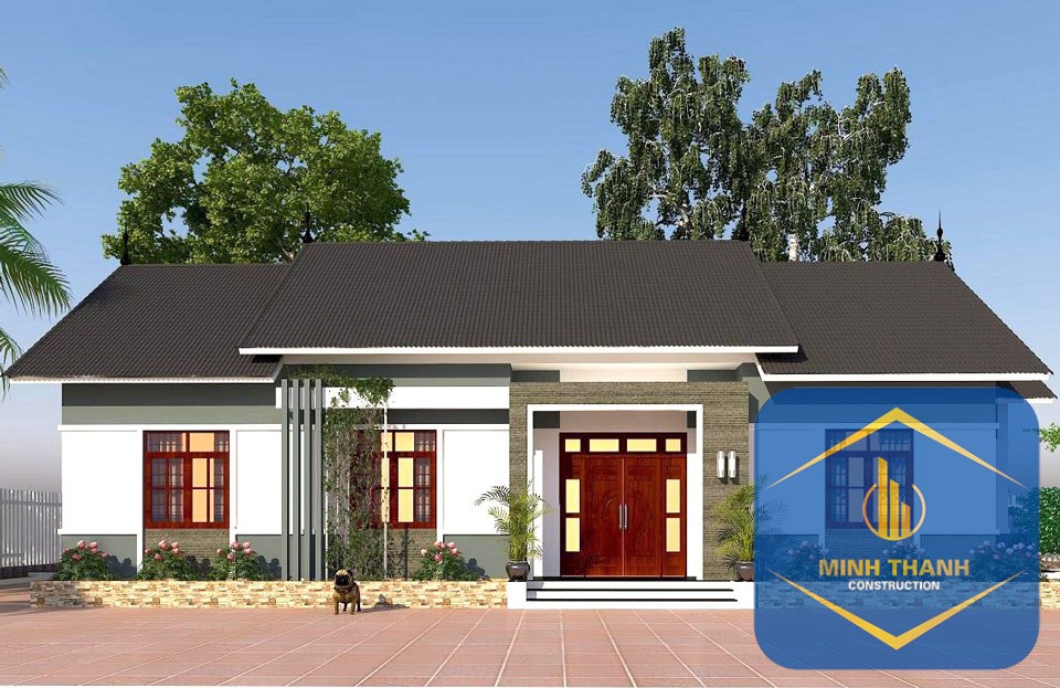 Mẫu nhà cấp 4 tại Nha Trang truyền thống